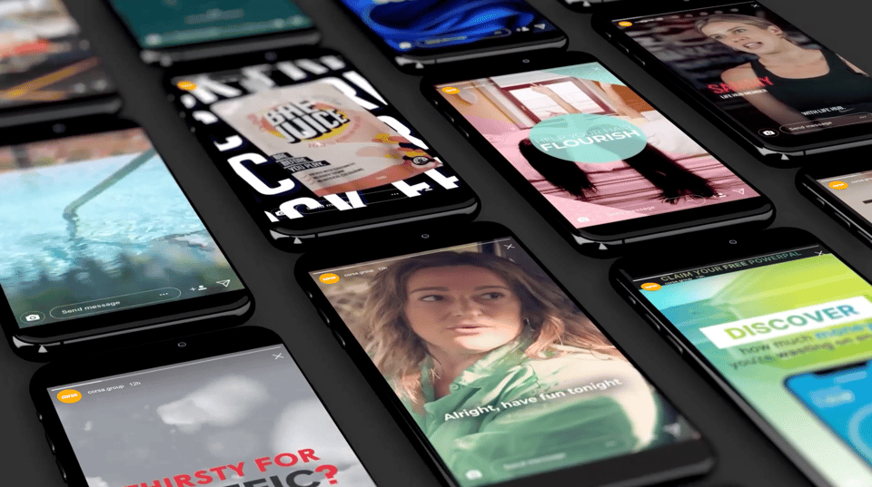 Corsa Mockups Phones